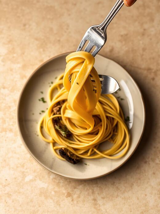 Hand-rolled pasta