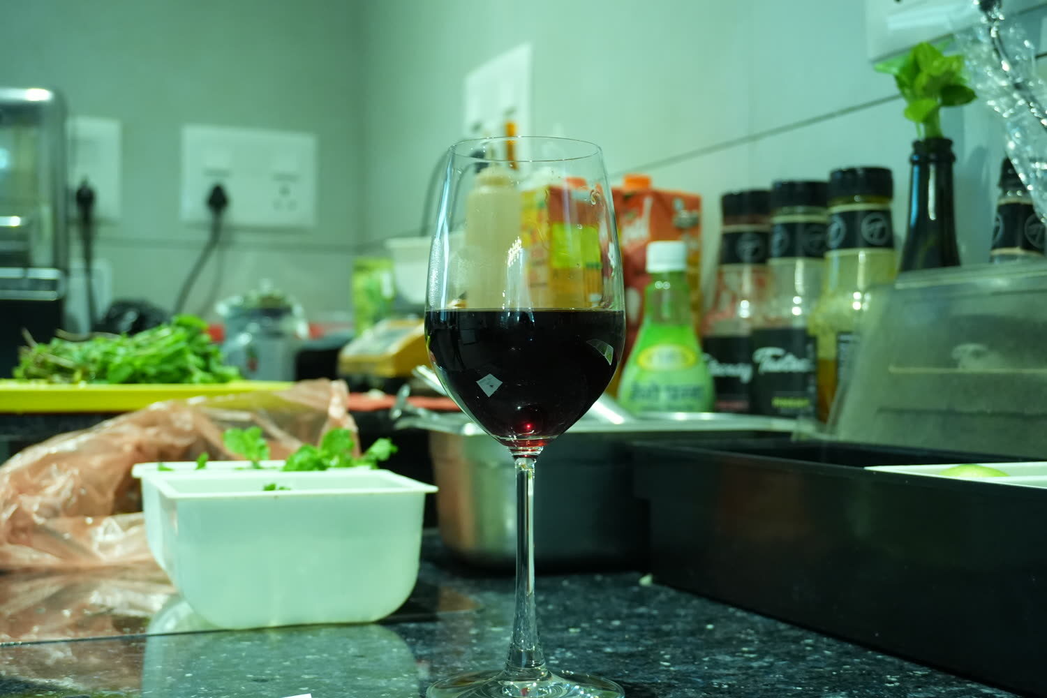 Inside the kitchen at The Sorrento, 4